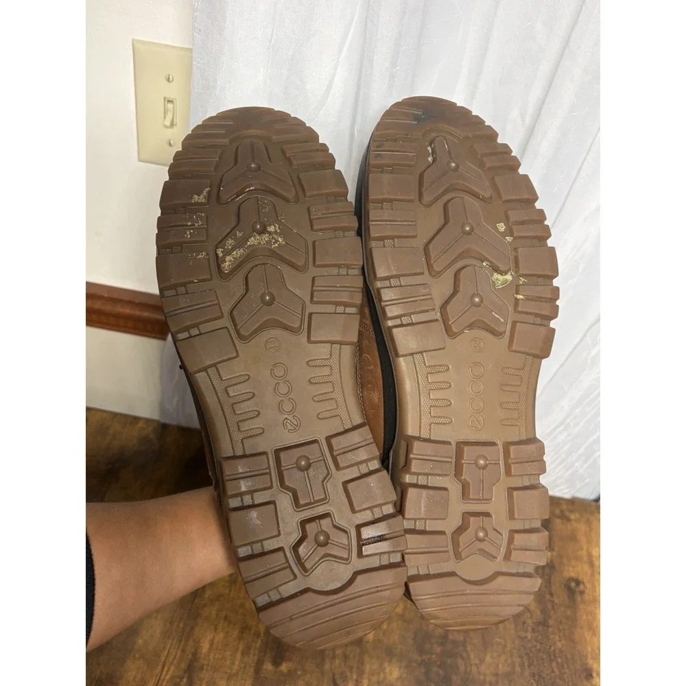 Men's ECCO Gortex 'Track 6 GTX Low' Brown Leather  Size US 10 / 10.5 EUR 44‎